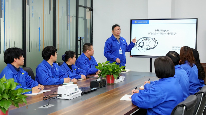 凱佰樂線束廠研發(fā)團(tuán)隊