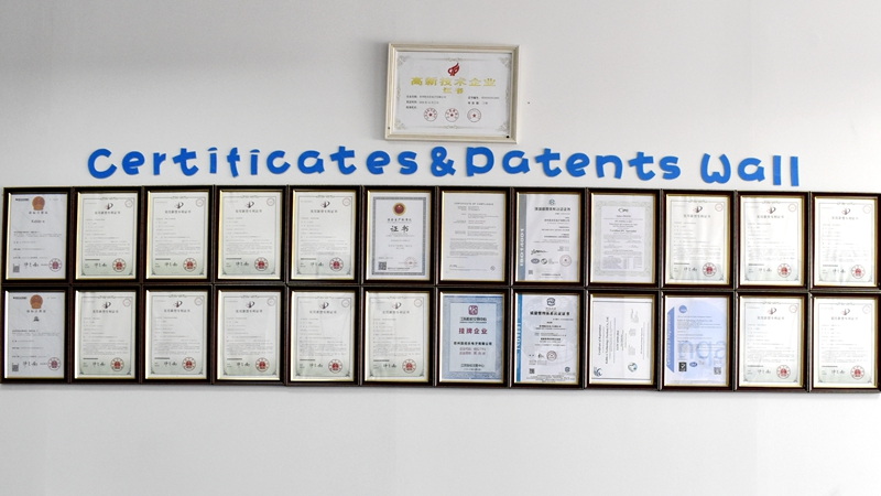 凱佰樂榮譽證書